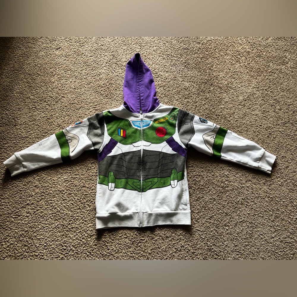 Buzz Lightyear Costume Sweatshirt Medium (8-10)